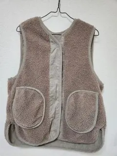 期間限定値下げ！ボア・コーデュロイ2wayベスト/リバーシブル/アウター