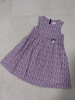 タルティーヌエショコラ　リバティワンピース　120