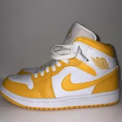 Nike Air Jordan 1 ハイカット ホワイト/イエロー