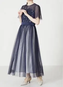 ORiental TRaffic チュールシフォンワンピース/MO33O02