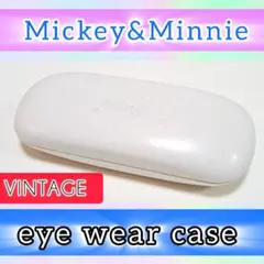 【非売品】ディズニー ヴィンテージ メガネケース ミッキー & ミニー レア品