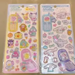 サンリオキャラクター シールセット 平成ハッピーフォン