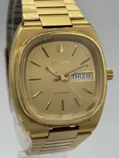 2026年最新】Bulova 文字盤カラー：ゴールド メンズ 自動巻き時計の