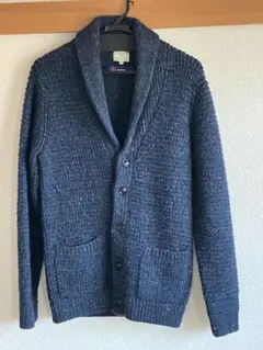 green label relaxing ダークブルー カーディガン Mのサムネイル