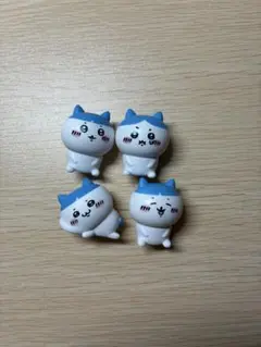 【まとめ売り】インテリアマスコット　ハチワレ　4点セット