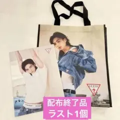 スキズ ヒョンジン GUESS 韓国 限定 ショッパー ブックレット