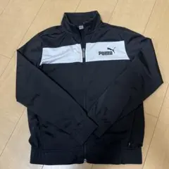 PUMA ジャージ 黒白 160