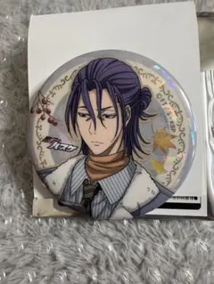 黒子のバスケ　紫原敦　ツリービレッジ　秋の読書　ホログラム缶バッジ