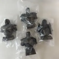 一番くじ　北斗の拳　D賞　乱世闘神胸像 全4種コンプリートセット　未使用のサムネイル