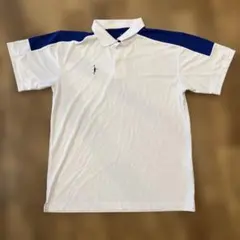 しぃたけ坊や様専用バスケットボール ポロシャツ XL ホワイト/ネイビほぼ未使用