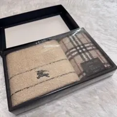 BURBERRY タオルセット ベージュ チェック柄