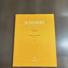 SCHUBERT/ピアノソナタ D 959 A dur Bärenreiter