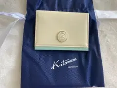 未使用　キタムラ　パスケース ベージュ・ミント