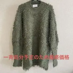 【再値下げ/最終価格】CLANEニット　即日発送のサムネイル