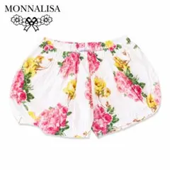MONNALISA Bebè 花柄 ブルマ ショートパンツ 24M 新品タグ付き
