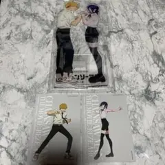 チェンソーマン　ベースヤード　アクリルビッグスタンド　デンジ　レゼ　購入特典