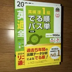 英検準1級 過去問 パス単