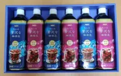 AGF ちょっと贅沢な珈琲店 アイスコーヒー 無糖 6本セットのサムネイル