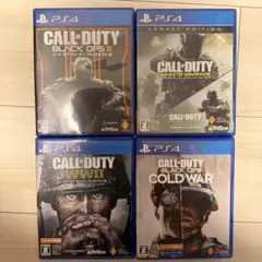 PS4 コール オブ デューティ 4本セット まとめ売り COD ②