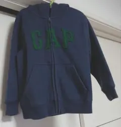 キッズ　GAPパーカー　ネイビー