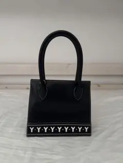 Yves Saint Laurent ハンドバッグ ネイビー　YSL 最終値下げのサムネイル