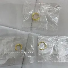 お値下げ中‼️美品✨イヤーカフ 3点セット　イヤーフック　アクセサリー