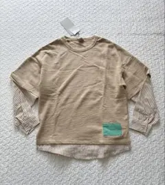 DILASH 長袖Tシャツ レイヤード風