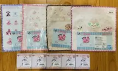 プリキュア 20周年 1番くじ チャーム、ハンカチセット