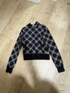 Burberry Blue Label チェック柄 パーカー 38のサムネイル