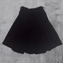00's vintage フレアスカート 黒 アーカイブ y2kのサムネイル