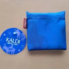 あ*き様 KALDI エコバッグ ブルー