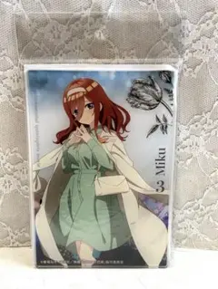 五等分の花嫁 中野三玖 アクリルポストカード