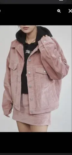 ENVYM ジャケット　ピンク