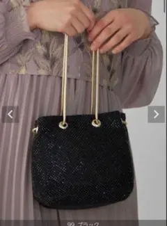 Dorry Doll ラインストーン巾着ポシェット　バッグ　ドリードール