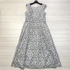 トッカ リバティ ワンピース 花柄 LIBERTY ノースリーブ 4