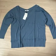 MOUSSY ブルー Vネック 長袖トップスのサムネイル