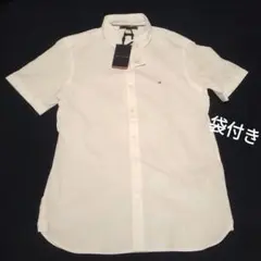TOMMY HILFIGER メンズ　Mサイズ 半袖シャツ ホワイト