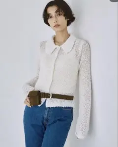 Sea Room Lynn PopcornポロKnitトップス