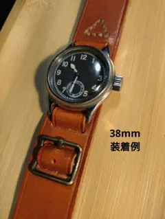 パリス環式バンド（旧型乙型）時計ベルトWire lug strap日本軍戦前代用