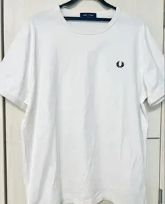 【美品】フレッドペリー RINGER T-SHIRT M3519 XL ホワイト