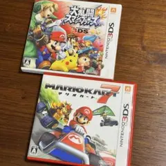 Nintendo 3DS 大乱闘スマッシュブラザーズ3DS　マリオカート7セット