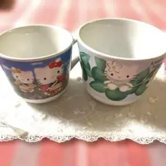 ハローキティ／マグカップ2点セット