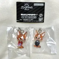 【匿名配送】ズートピア 2 めじるしアクセサリー ニック 2点セット ①