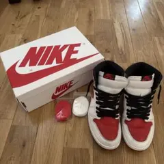 Nike Air Jordan 1 ホワイト/レッド/ブラック