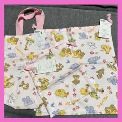 希少 Suzy's Zoo スージー・ズー　巾着&手提げ袋　合計3点まとめ売り