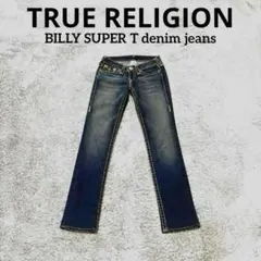 TRUE RELIGION BILLY SUPER T ホワイトデニム 32 TRUE RELIGION トゥルーレリジョン BILLY SUPER T ビリー