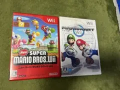 読込確認済み ニュースーパーマリオブラザーズとマリオカートのセット