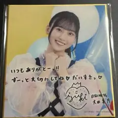 日向坂46 ひなコレ チャレンジくじ 大田美月 C賞 色紙 参加賞 セット
