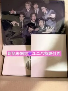 新品未開封 BTS ARIRANG アルバム 3形態　ユニバ特典ファイル付き