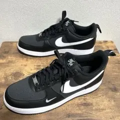 超美品☆NIKE AIR FORCE 1 ’07 ブラック ホワイト 29cmのサムネイル